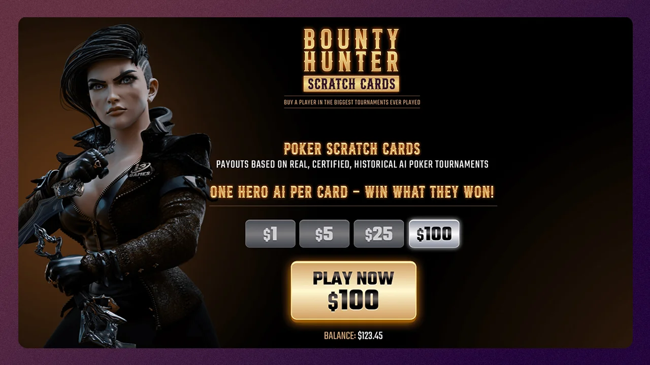 What is Bounty Hunter? - Game Splash Art